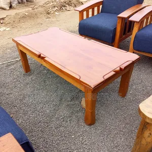 Premium Solid Mahogany Coffee Table - Elegant Livingroom Centerpiece
