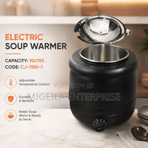 Soups Warmer Electric 10l