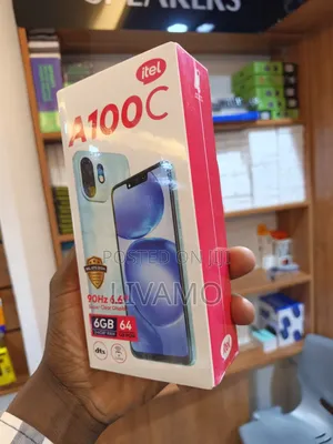 New Itel A100C 64 GB Silver