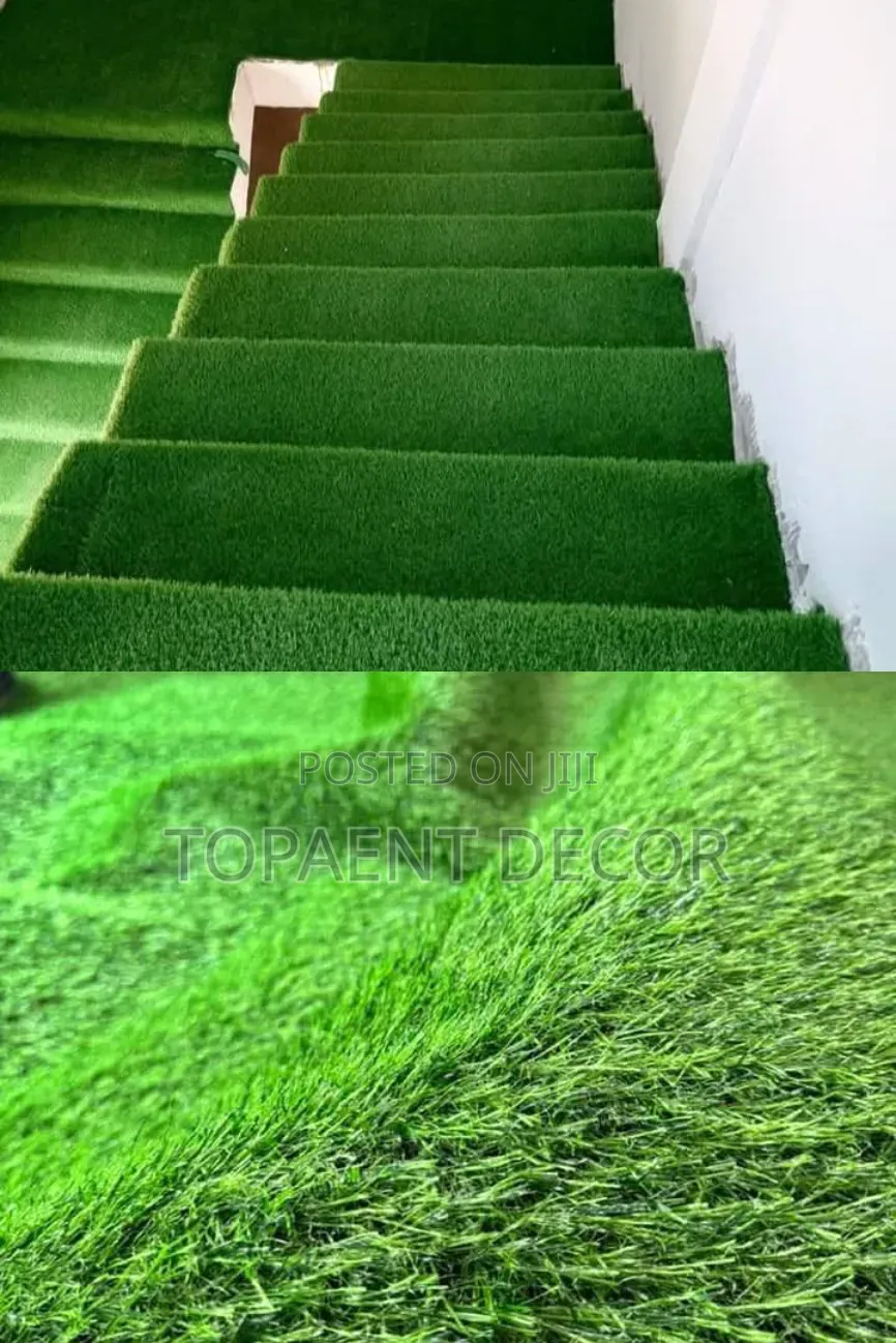 35mm Area Surrounding and Terrace Staircase Artificial Grass Carpet