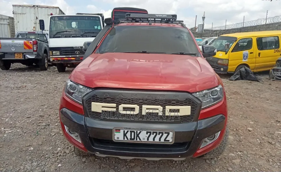 Ford Ranger Wildtrak 2015 Red