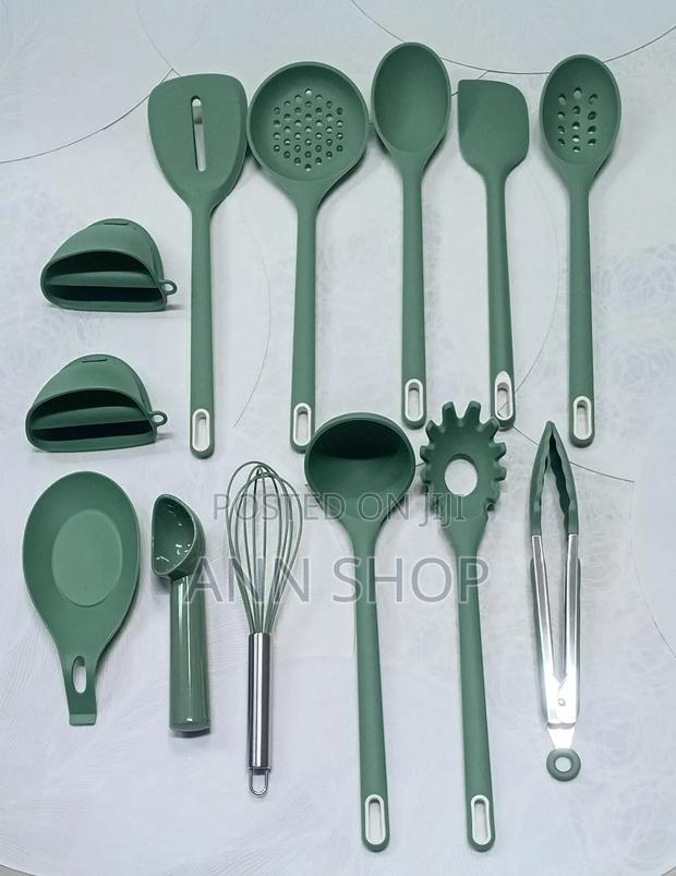 14 Pieces Silicon Spoons - thumbnail 2
