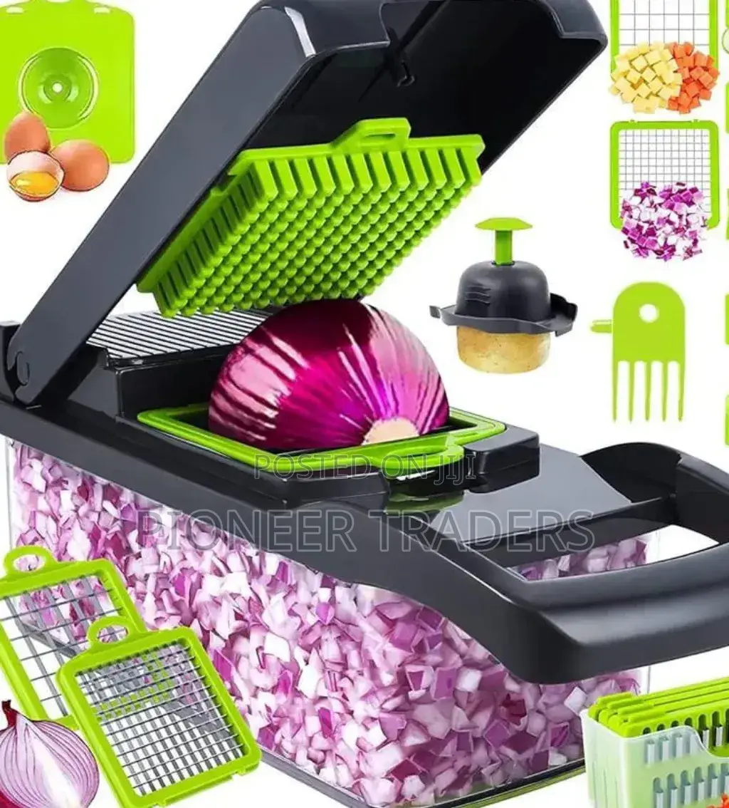 Vegetable Cutter With Interchangeable Blades