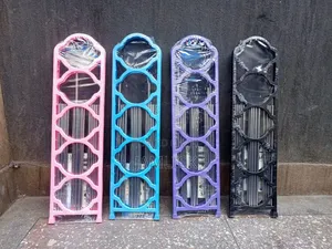 Simple Plastic Shoe Rack - Aw