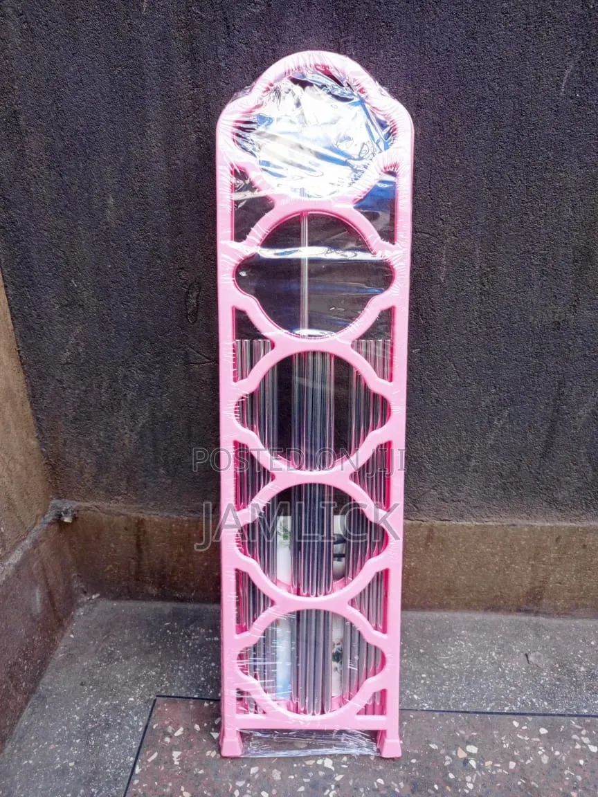Simple Plastic Shoe Rack - Aw