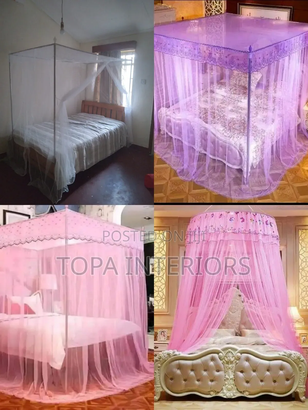 Classic Bed Nets for Mosquito Protection