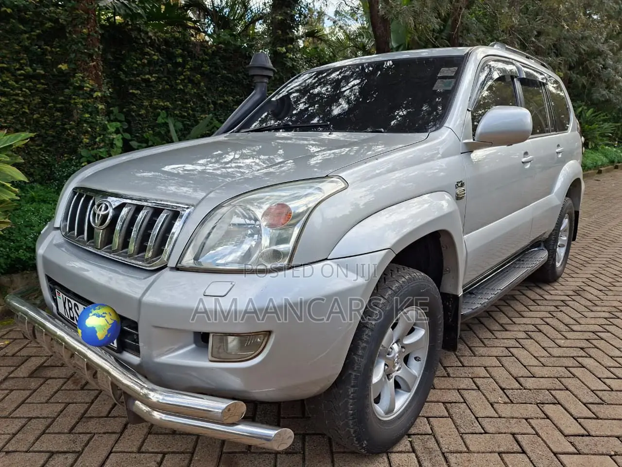 Toyota Land Cruiser Prado 3.0 D-4D 5dr 2005 Silver