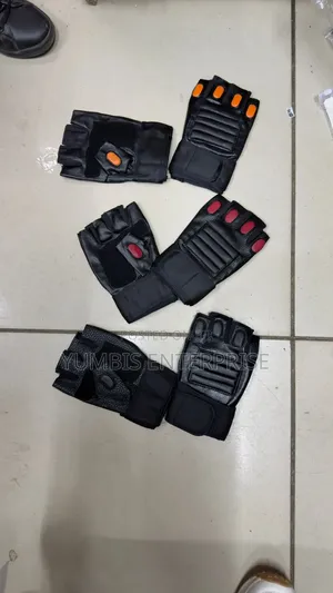 Leather Unisex Gym Gloves