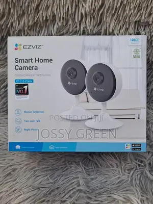 Ezviz C1c Full Hd Indoor Security Cameras With Night Vision (2-pack)