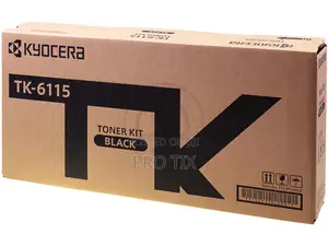 Kyocera Original Black Toner 15000 Pages Tk-6115