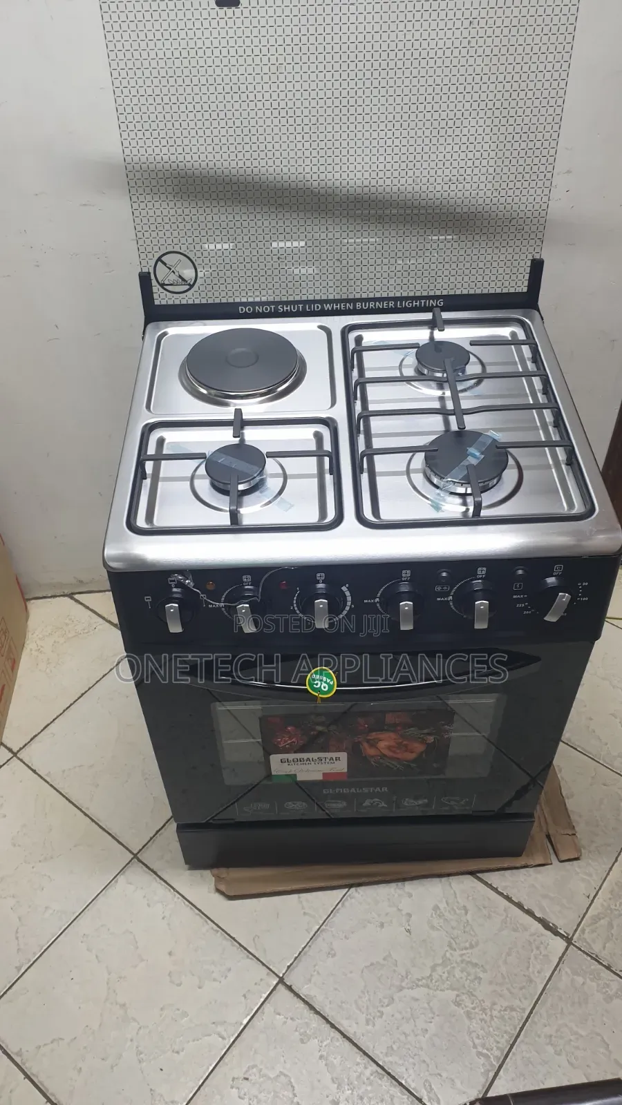 Globalstar 60by60 Standing Cooker 3gas 1electric