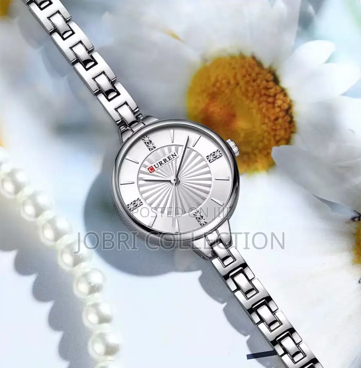 White Face Curren Ladies Wrist Watch
