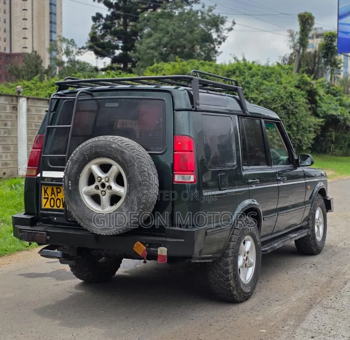 Land Rover Discovery 2002 Green