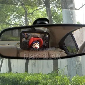 *Adjustable Baby Car Mirror With Wide Rear Seat View for Infant / Kids
