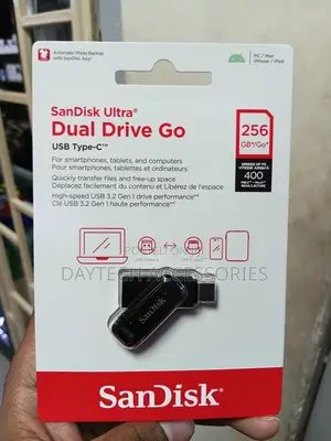Sandisk Ultra Dual Drive Go Usb Type-C 256gb -Sdddc3-256g-G46