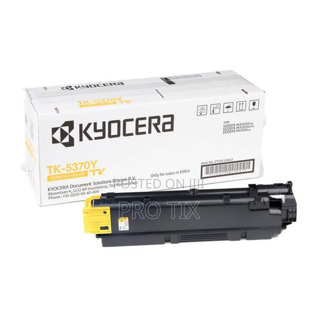 Kyocera Yellow Original Toner 5000 Pages Tk-5370y