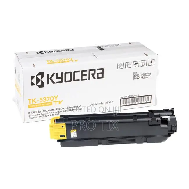 Kyocera Yellow Original Toner 5000 Pages Tk-5370y