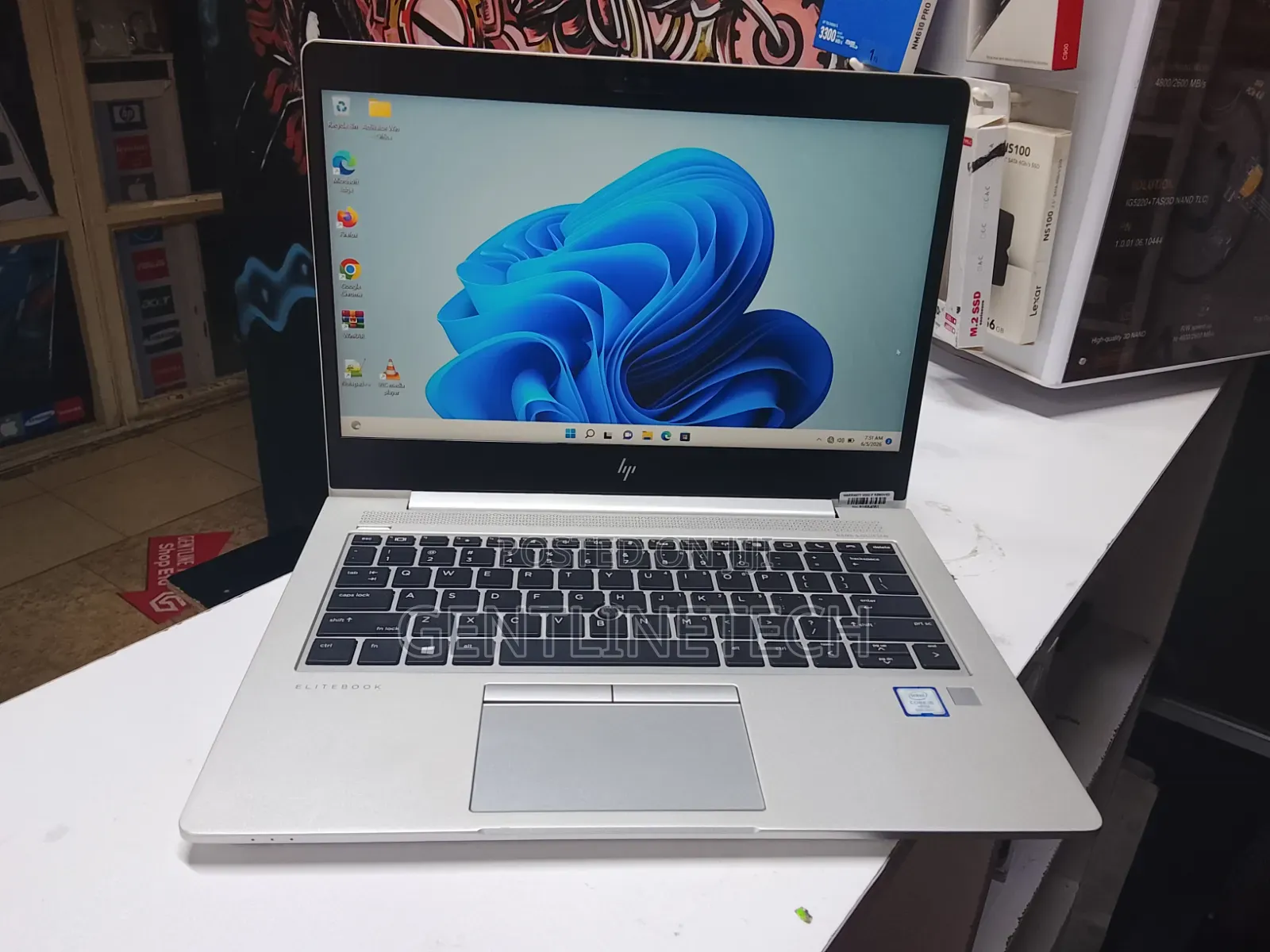 Laptop HP EliteBook 830 G5 8GB Intel Core i5 SSD 256GB