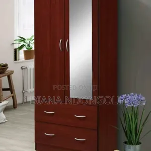 *2door Wardrobe With Dressing Mirror