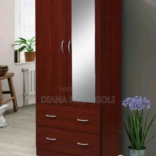 *2door Wardrobe With Dressing Mirror