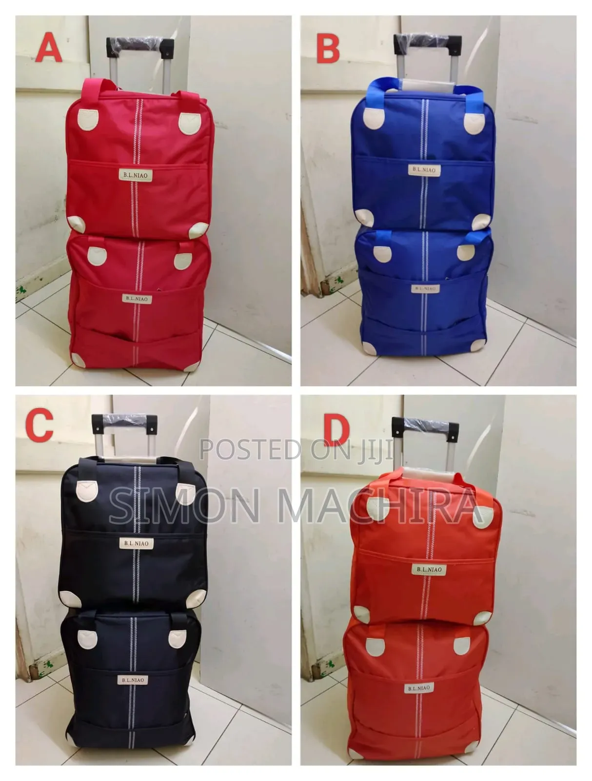 2 in 1 Travelling Trolley Bag