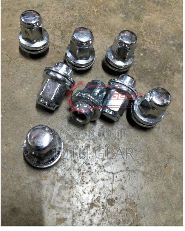 Chrome Nut With Washer Size 19,21,22 - thumbnail 2