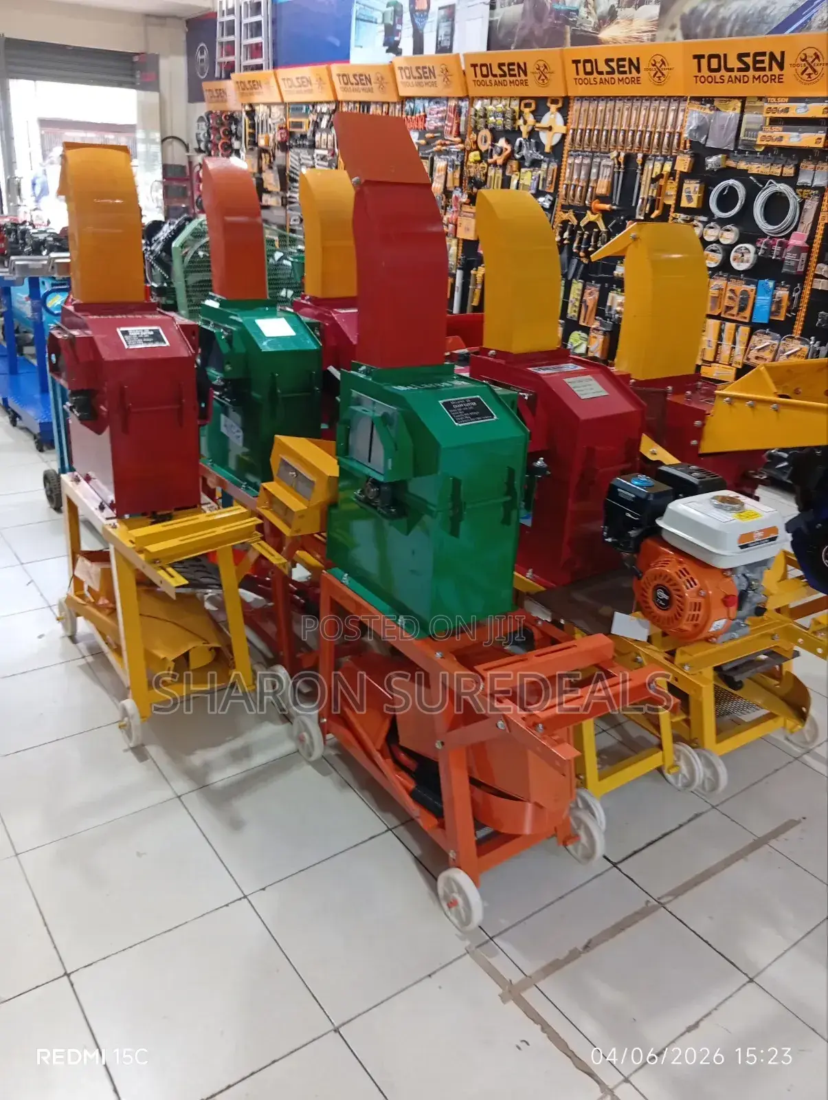 2 in 1 Complete Chaff Cutter Machine With Gasoline Engine 7.5hp