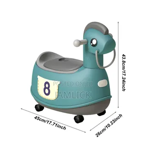Baby Potty Chair With Wheels - Sm