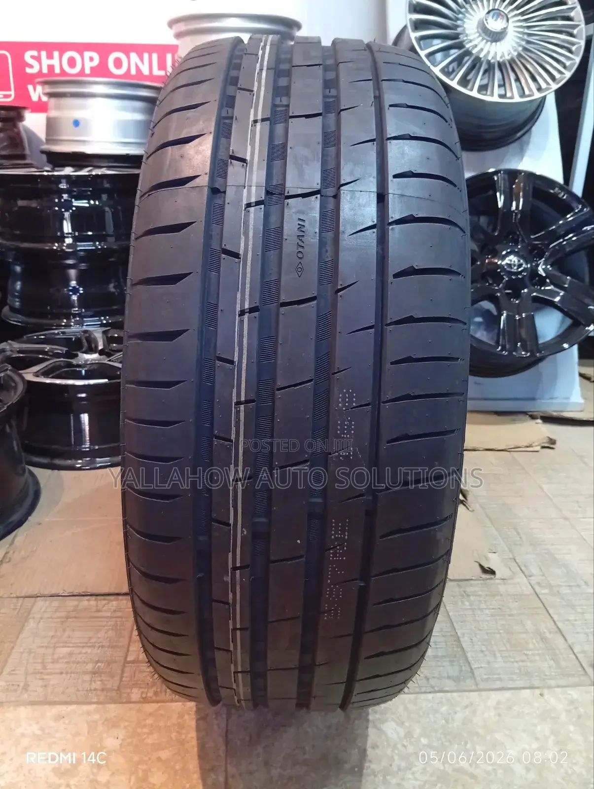 Otani 255/45zr20 Tire - Premium Low-Profile Sport Suv Radial