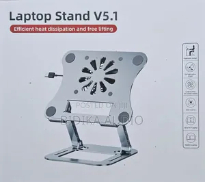 Laptop Stand V5.1 With Built-in Cooling Fan