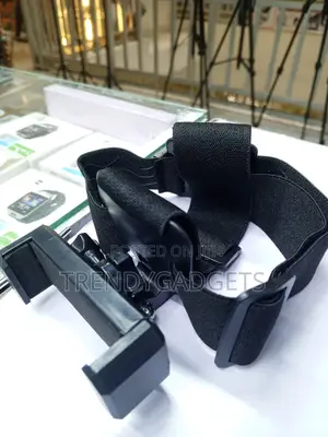 Adjustable Head Strap Phone Holder for Hands-Free Video Capture