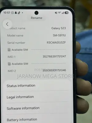 Samsung Galaxy S23 128 GB Gray