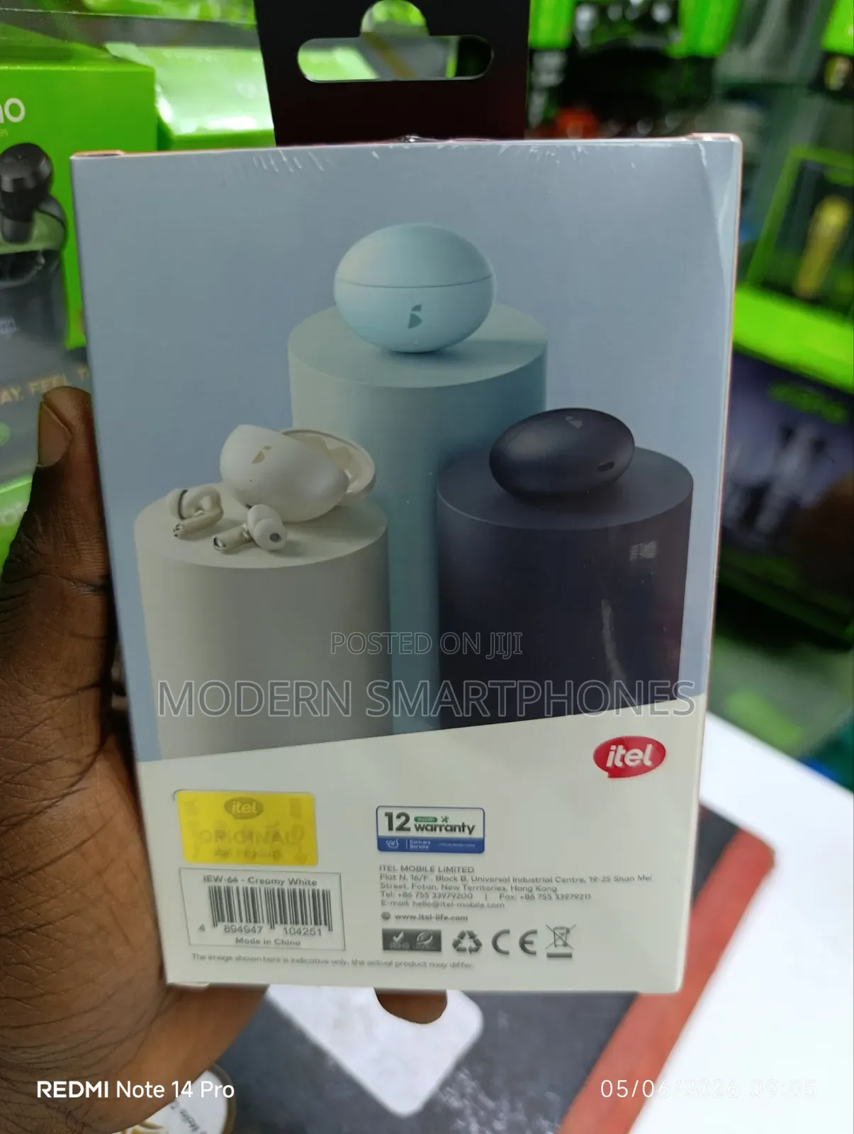 New Itel Budsgo With Ai Powered Call Clarity Bluetooth Earphones