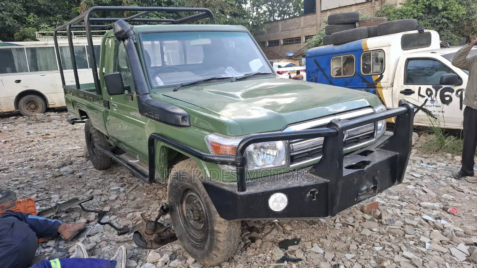 Toyota Land Cruiser 2008 Green