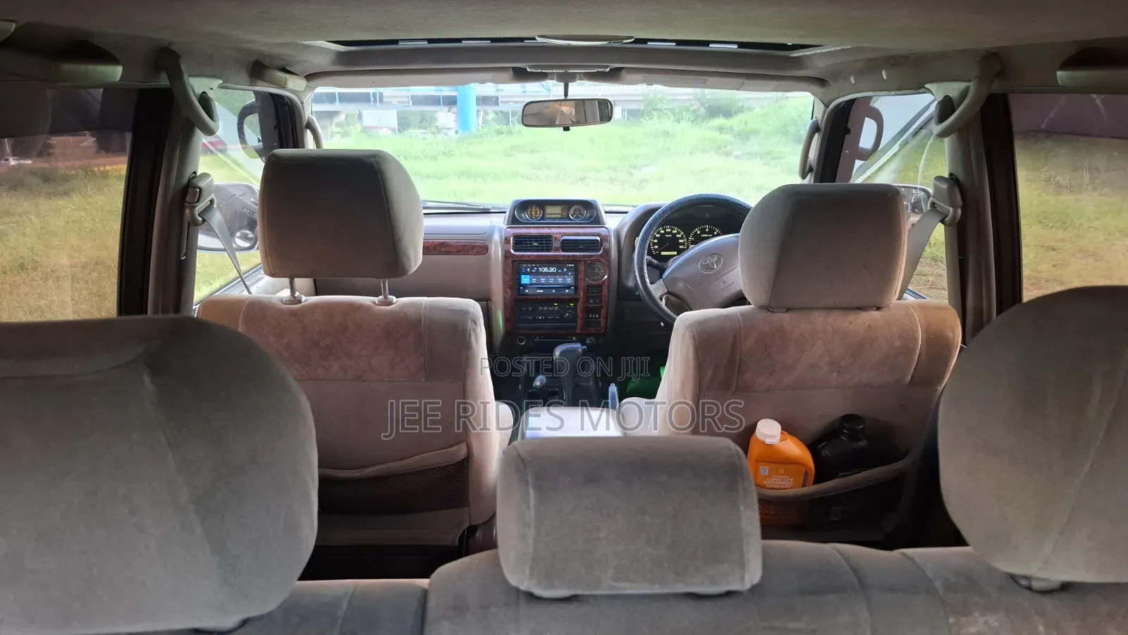 Toyota Land Cruiser Prado 2001 Silver