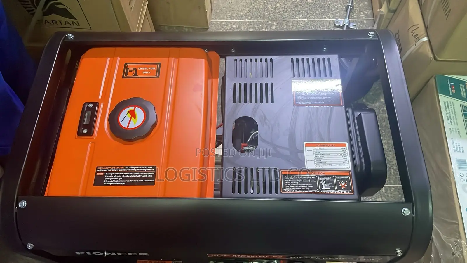 Diesel Welding Generator 200a Pioneer Model 5.5 Kva