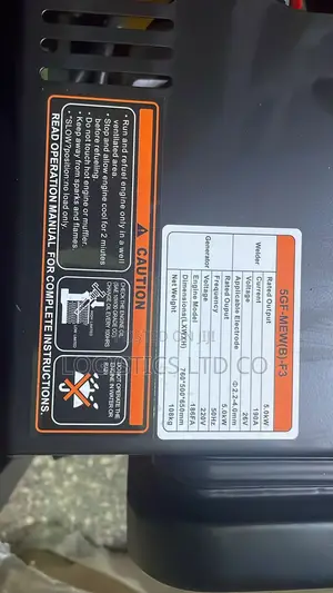 Diesel Welding Generator 200a Pioneer Model 5.5 Kva