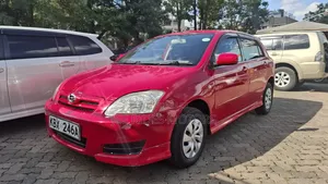 Toyota Allex 2006 Red