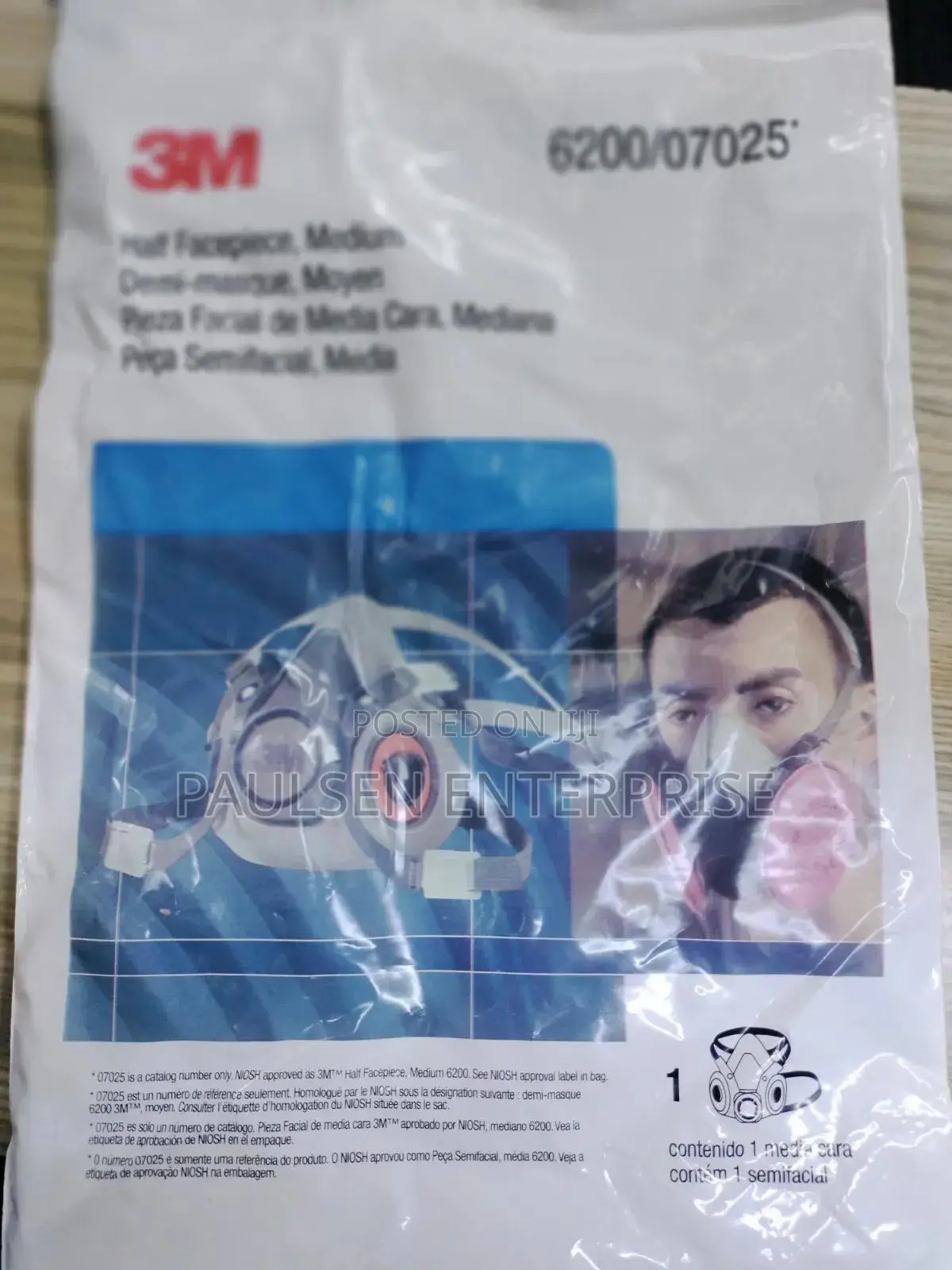 3m Half Face Chemical Respirator