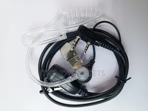 Fbi Style Surveillance Earpiece With Ptt Microphone