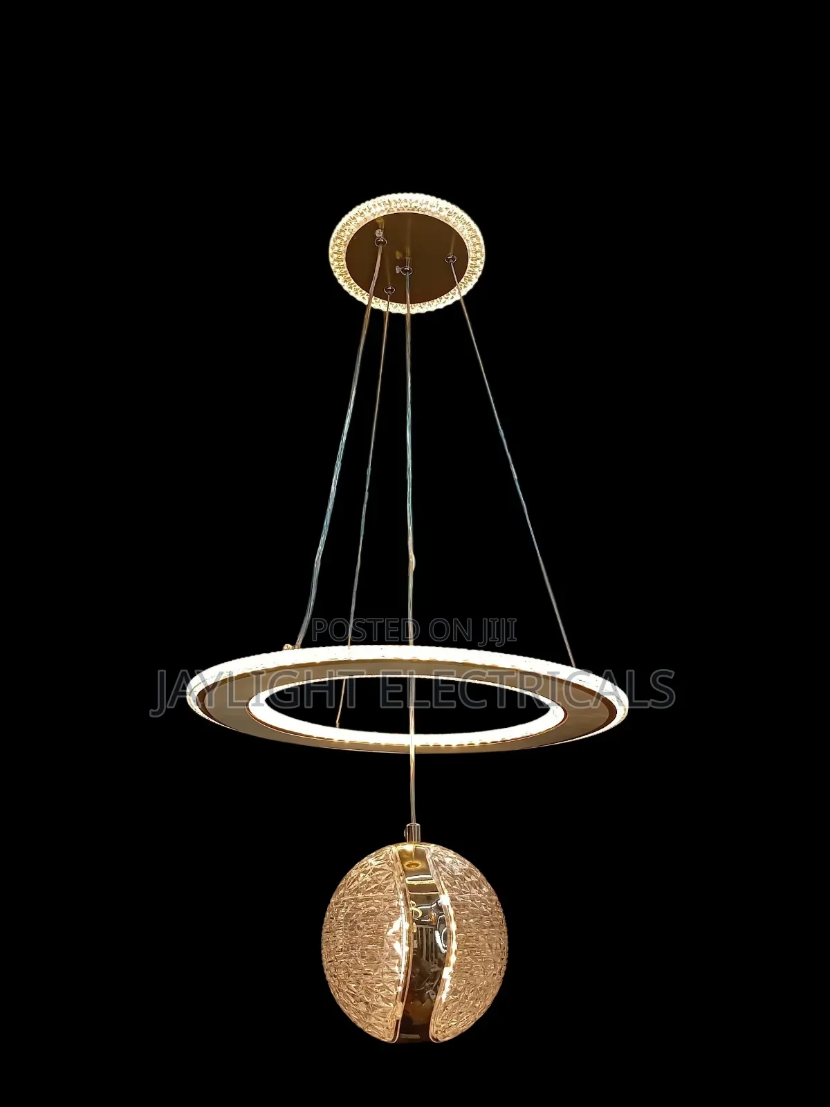 Bedroom Living Room Light Color Adjustable Led Chandelier Pendant Lamp