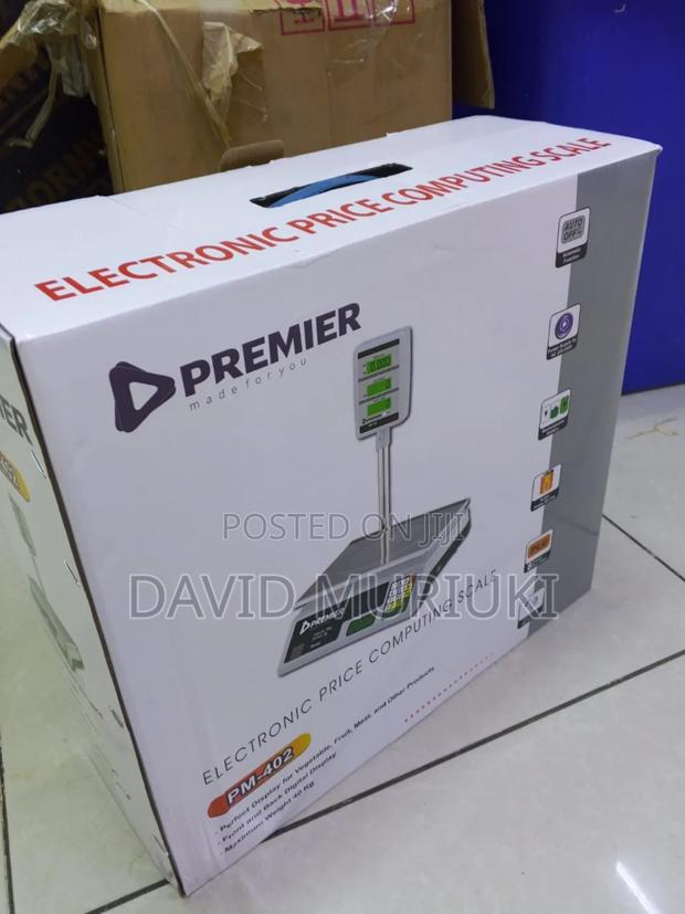 Premier 40kg Heavy Duty Retail Weighing Scale