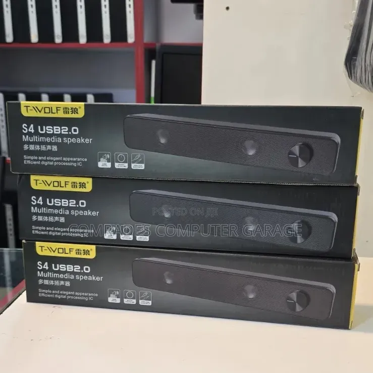Multimedia Speakers T-Wolf S4 Sound Bar