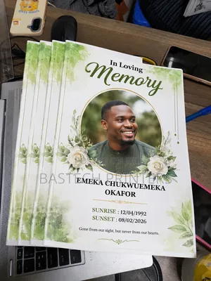 A4 Full Colour Eulogy Printing – 8 Pages | Fast Professional
