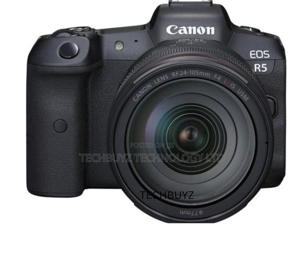 Canon Eos R5 Mirrorless Camera With 24-105mm F/4 Lens