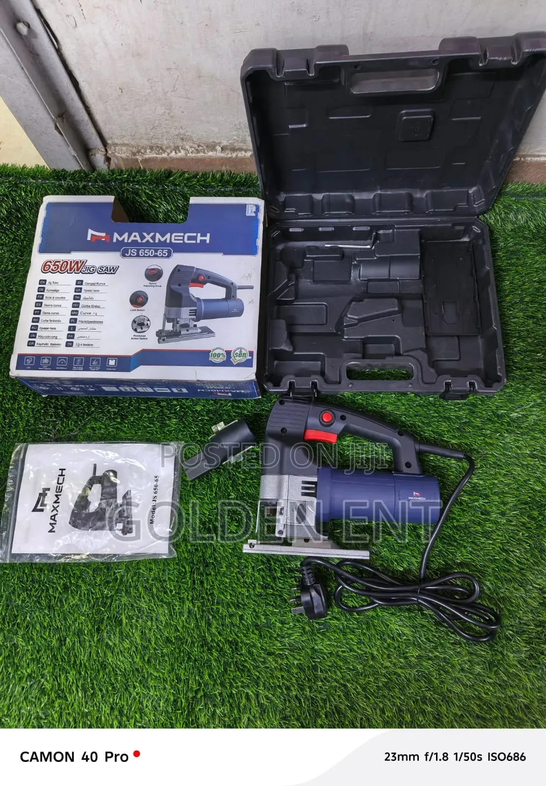 Maxmech Jig Saw/650w 65mmjig Saw