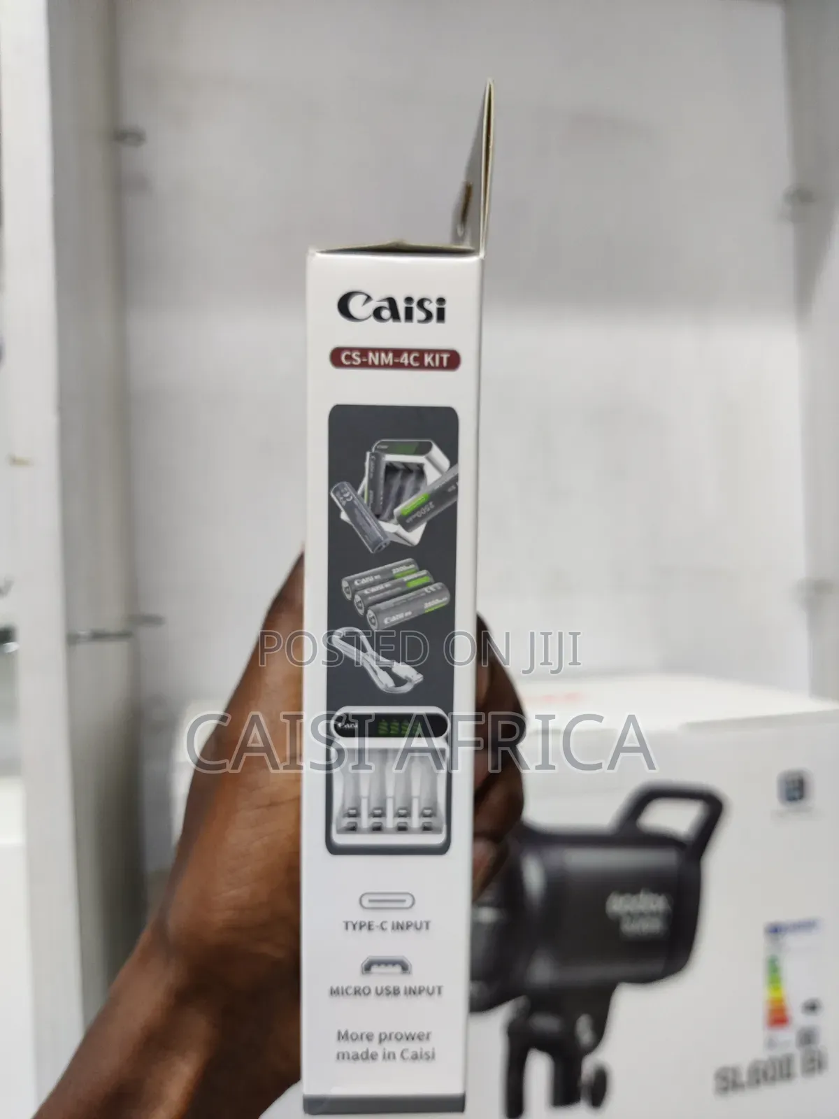 Caisi Cs-Nm-4c Kit Smart LCD Charger Battery Kit