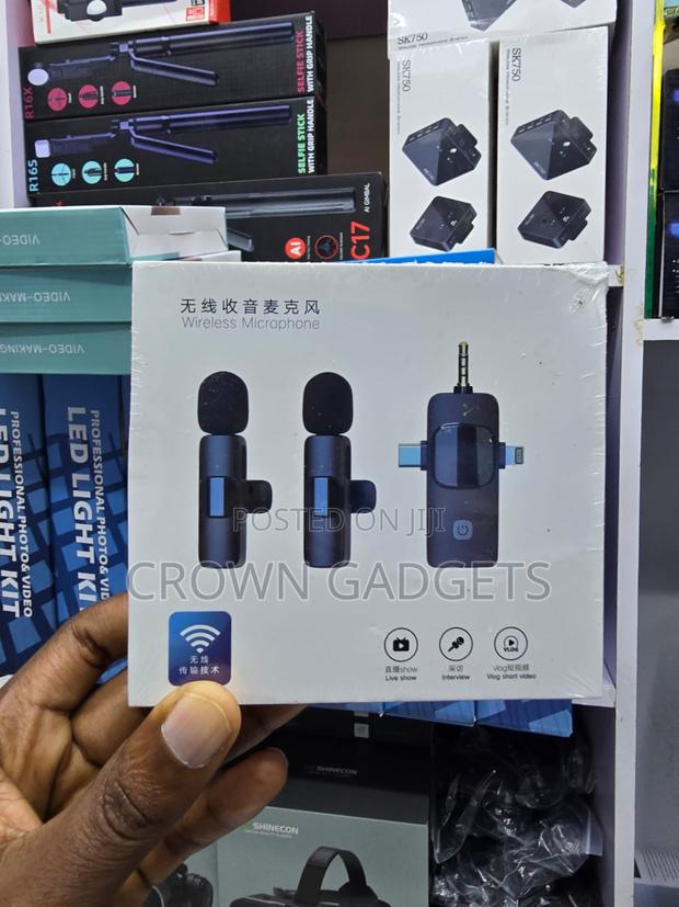 Dual Clip-on Wireless Mic With Noise Cancellation 2.4ghz - thumbnail 3