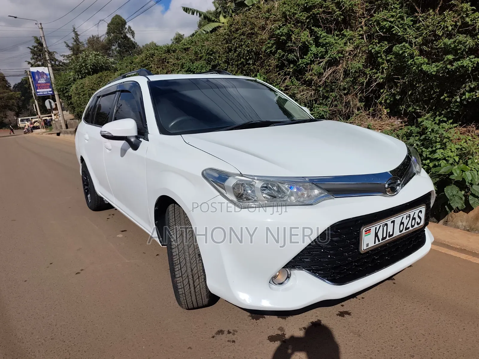 Toyota Corolla Fielder 2015 White