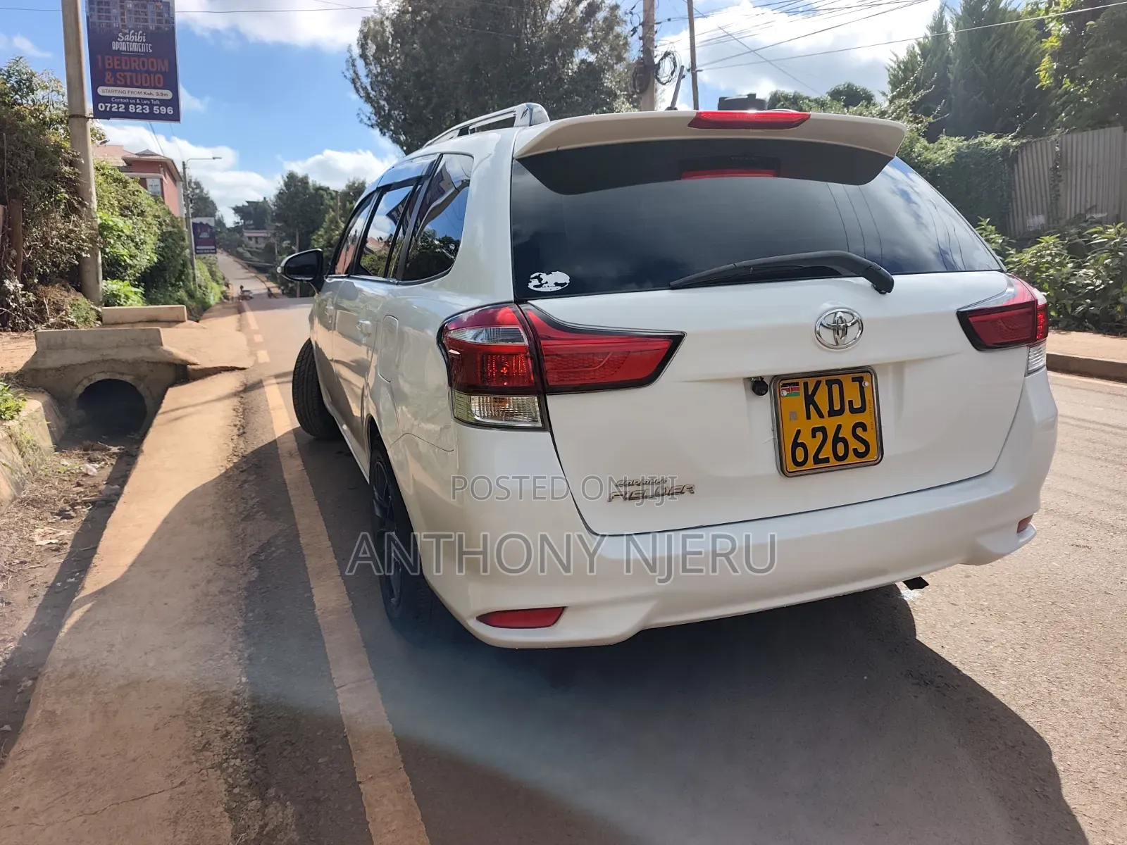 Toyota Corolla Fielder 2015 White